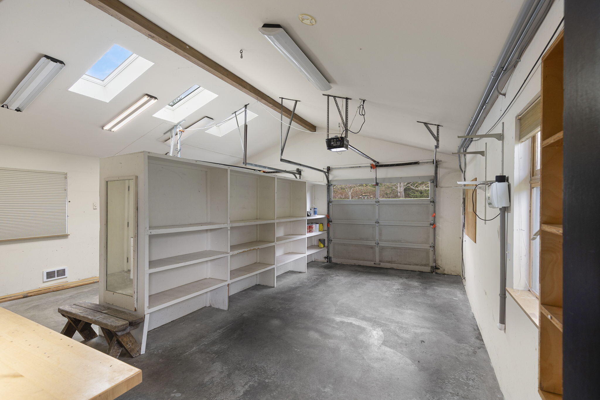 Garage with lots of additional storage., - 1123 Cherry Ave NE