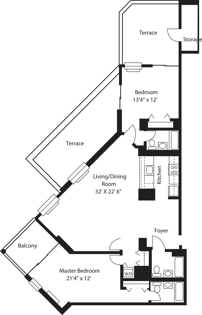 Floorplan - Portside Towers