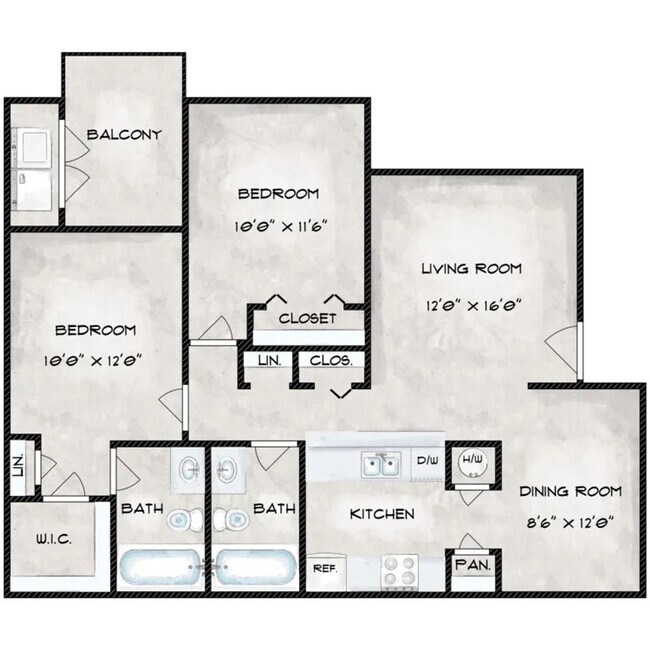Floorplan - Foothills on the Preserve