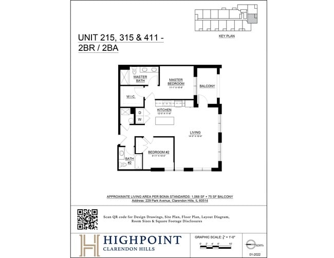Floorplan - HIGHPOINT Clarendon Hills