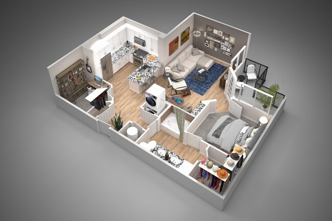Floorplan - The Halsten at Chauncey Lane