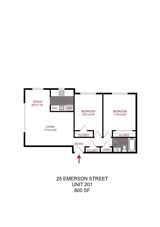 Floorplan - 25 Emerson