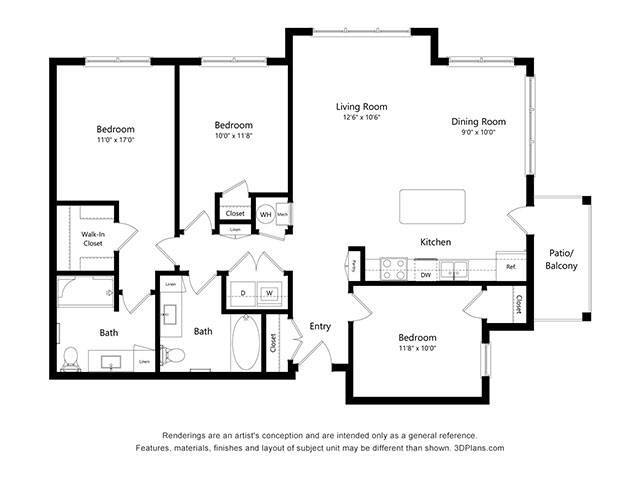 Floorplan - Covington Crossings 55+ Senior Living