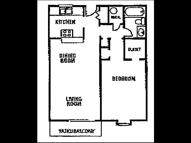1BR/1BA - Normandy Apartments
