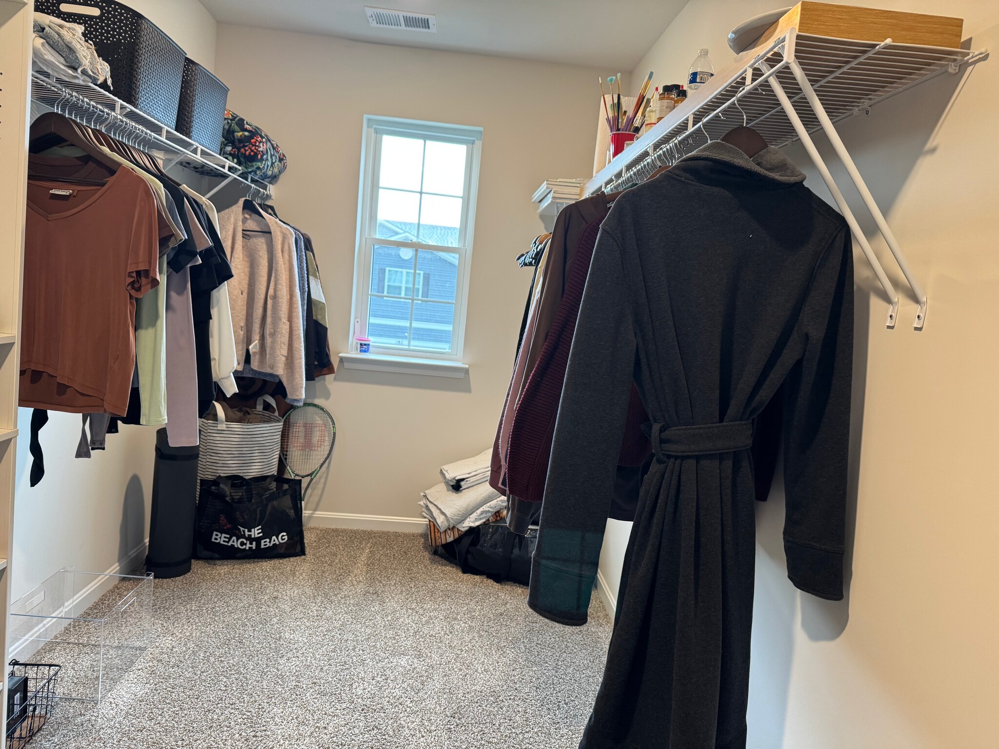 Walk in closet in primary bed room - 377 Aylesbury Ln