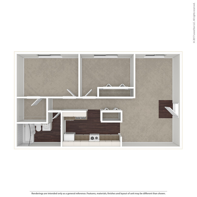 Floorplan - Gaslight Apartments