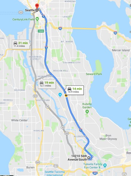Drive to Seattle - 14210 56th Ave S