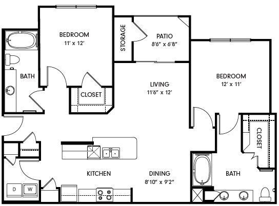 Floorplan - Carrington Oaks