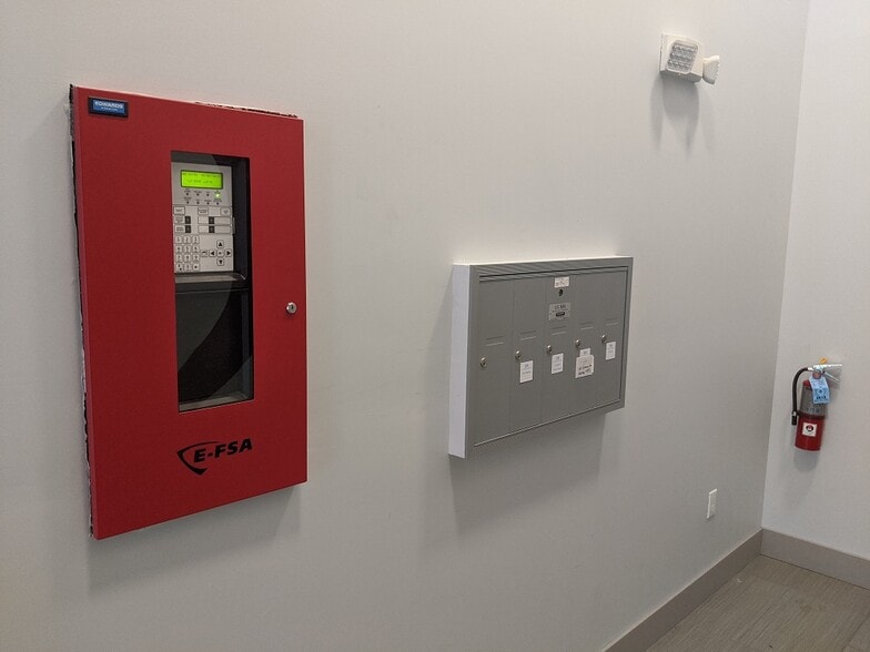 Mailboxes & Fire Panel - 124 S Main St