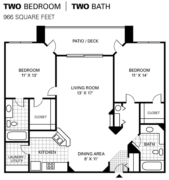 Floorplan - Tualatin View Apartments