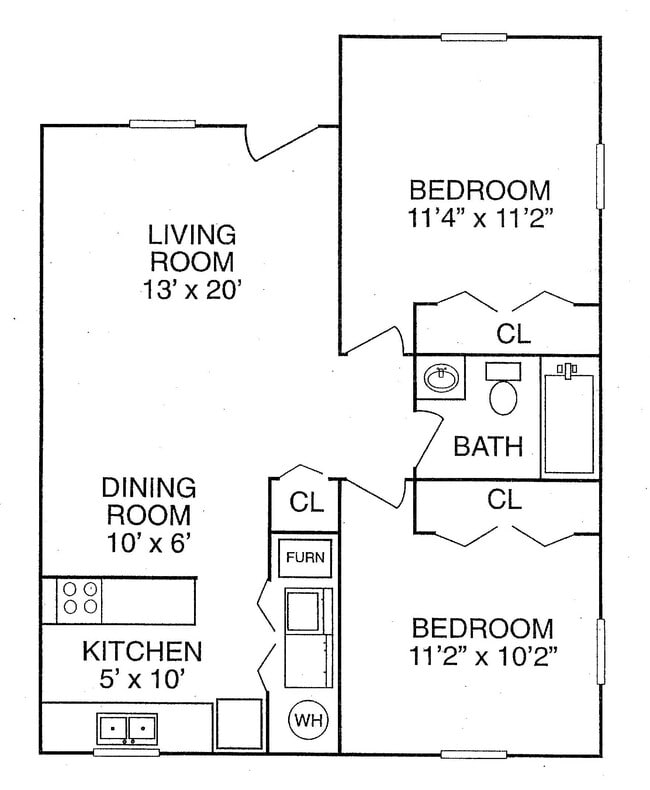 Floorplan - Beacon Place Apartments