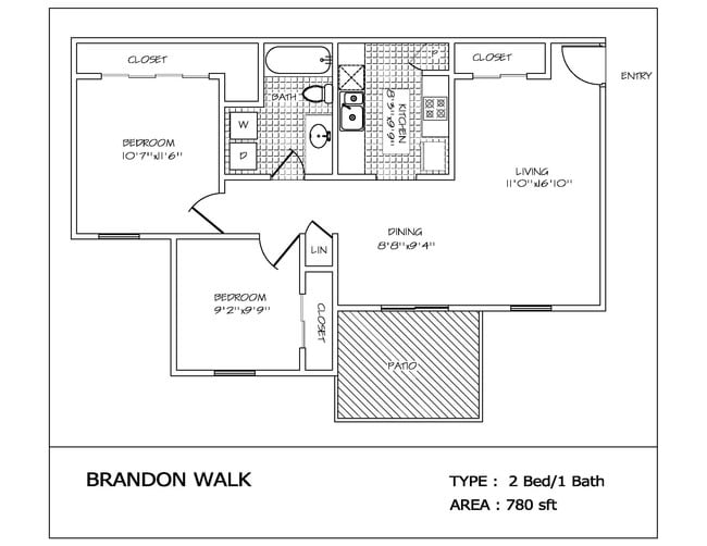 Floorplan - Brandon Walk