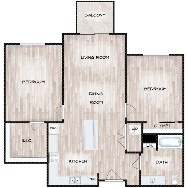 2x1_B1A_961_SqFt_FP_916144.png - Pointe by Vintage Apartments