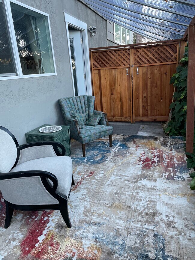 At BR#2 under clear covered roof. - 27 Graceland Dr