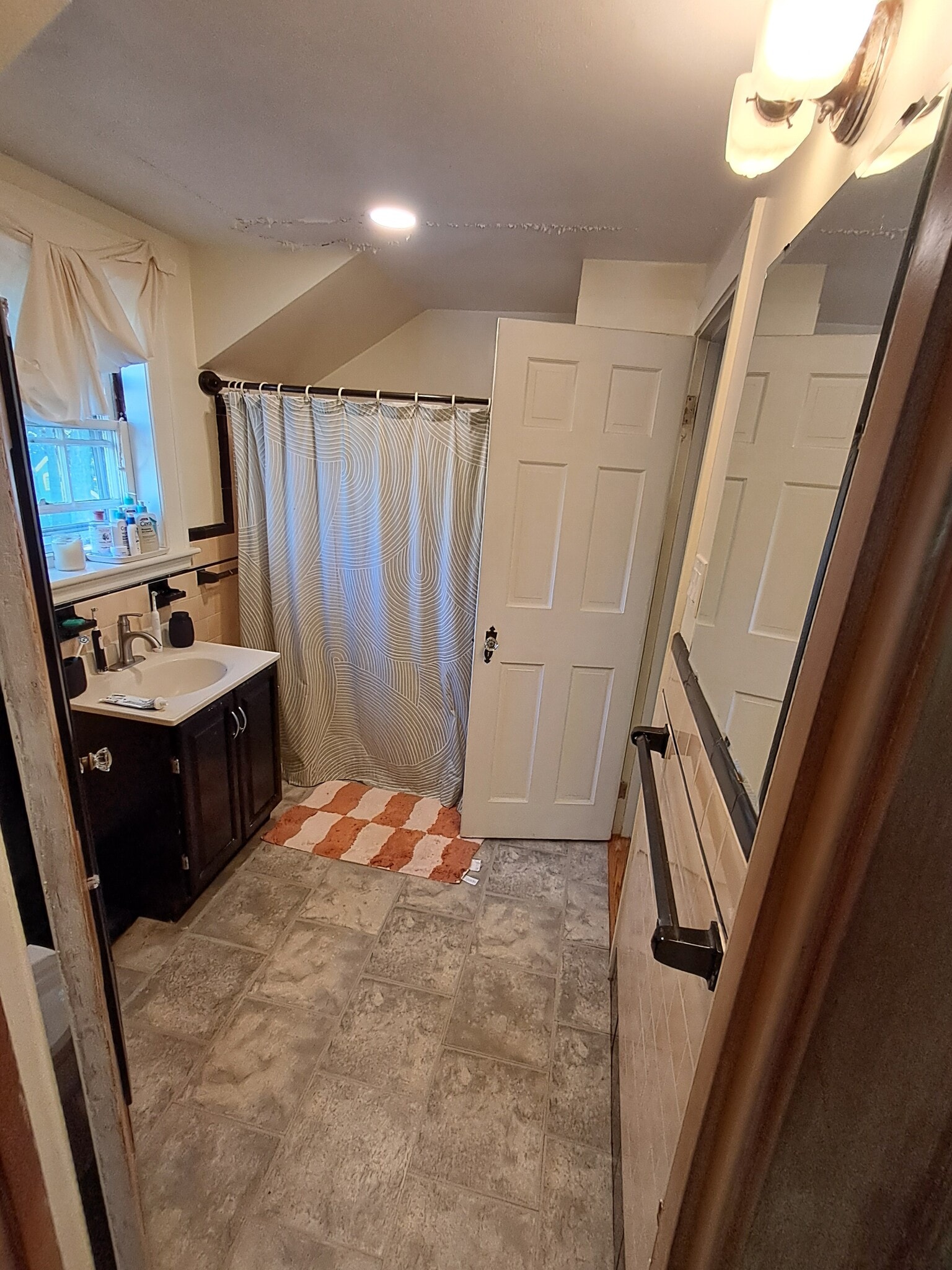 Master Bathroom View (from Master Bedroom) - 128 Trenton St