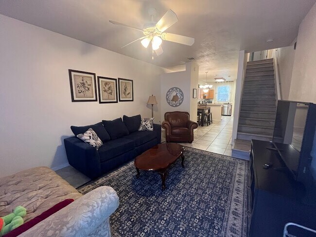 Living Room Downstairs - 3901 SW 20th Ave