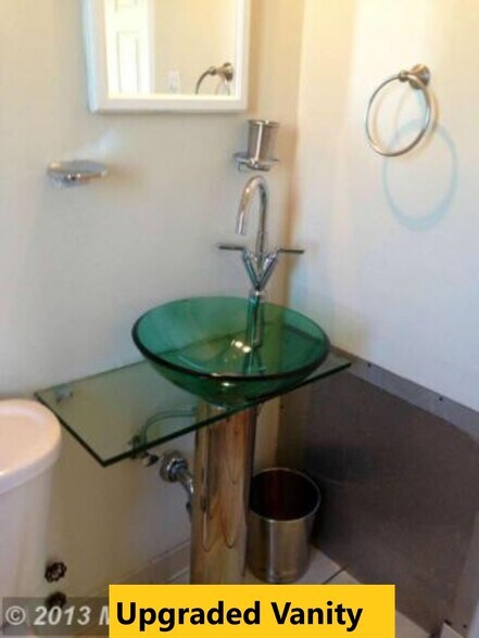 Upgraded Bathroom Vanity - 1727 Massachusetts Ave NW