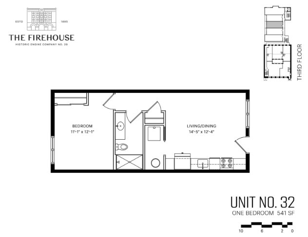 Floorplan - THE FIREHOUSE - 1221 N 4th St