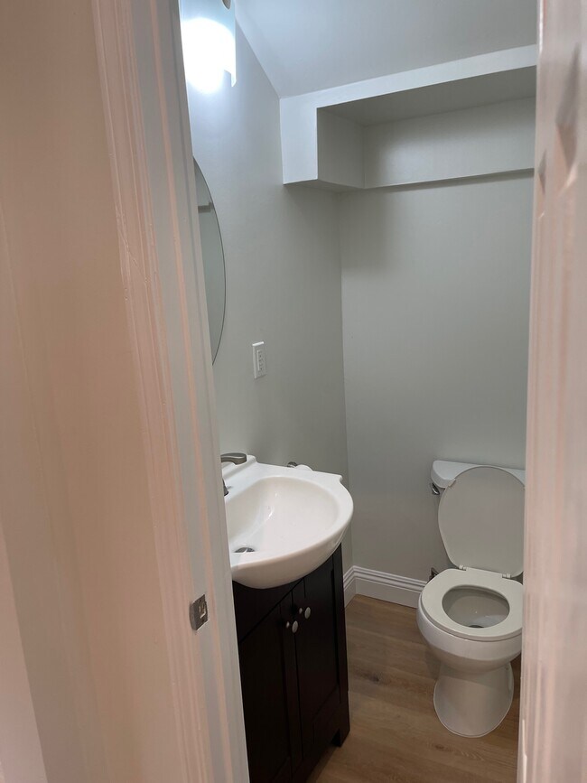 down stairs 1/2 bathroom - 4028 Tilden Ave