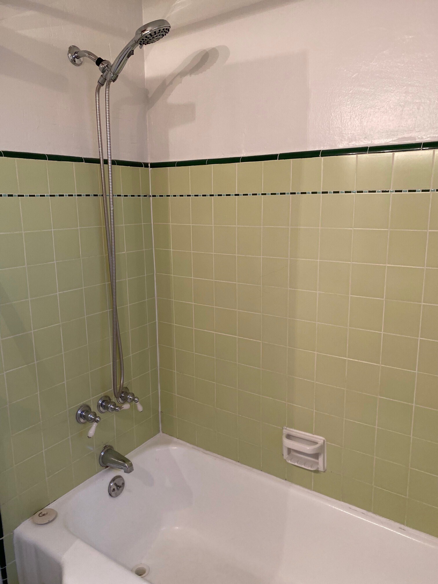BATH with ORIGINAL CERAMIC TILE - 12447 Walsh Ave