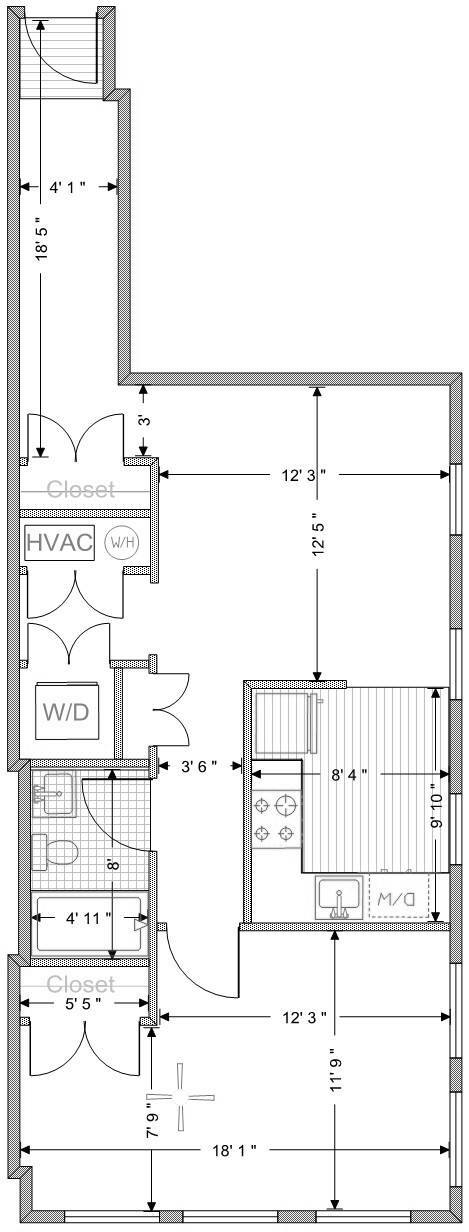 Floorplan - The Lofts at 2nd and LOMA