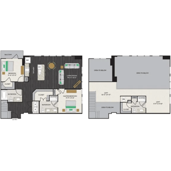 Floorplan - Midtown on the Rail