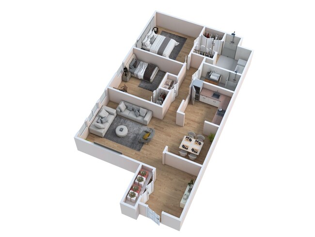 Floorplan - Woodmark at Daytona Beach