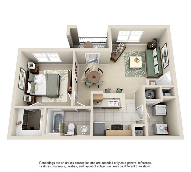 Floorplan - Estancia Apartments