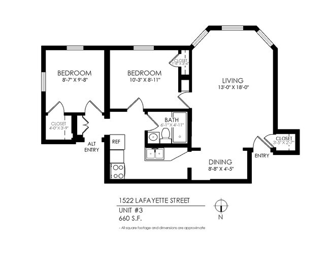 Floorplan - 1522 Lafayette
