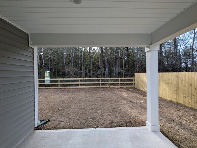 Backyard from Dining Room - 4003 Calabash Ct