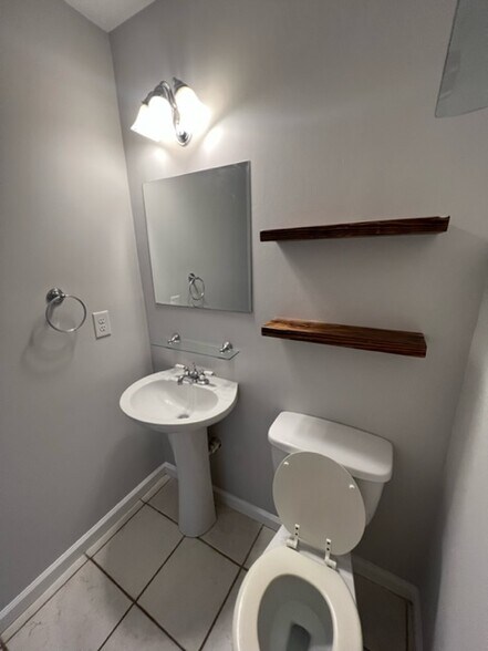 1/2 bath downstairs - 1411 Dove Run Dr