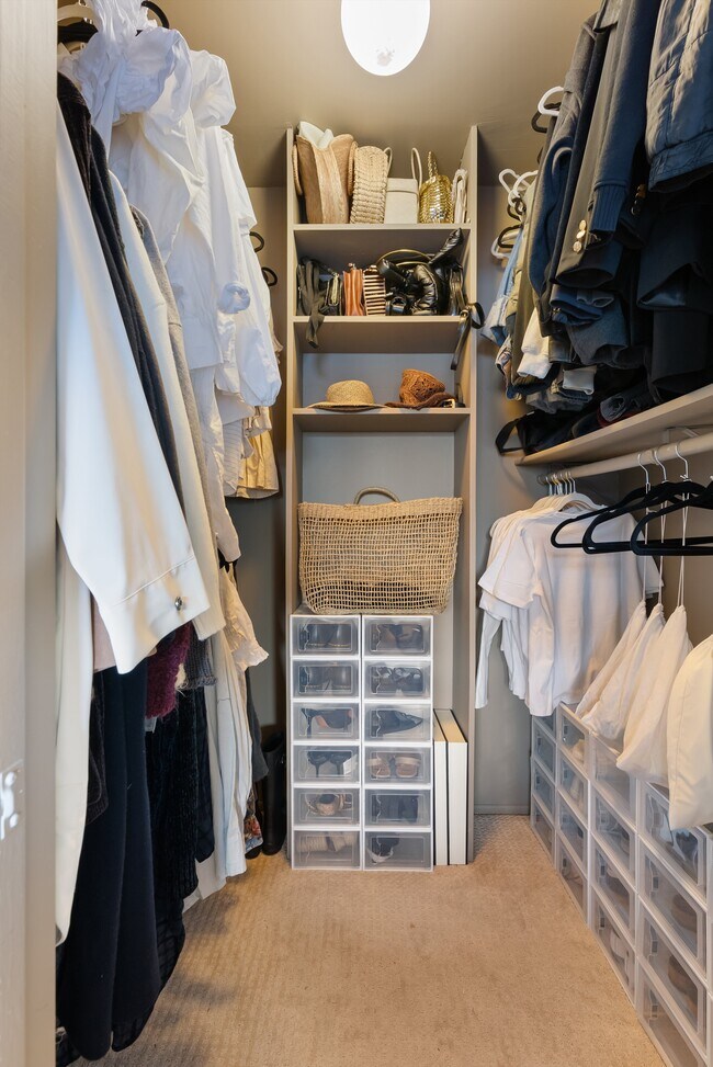 Main Bedroom walk-in closet - 22855 S Van Deene Ave