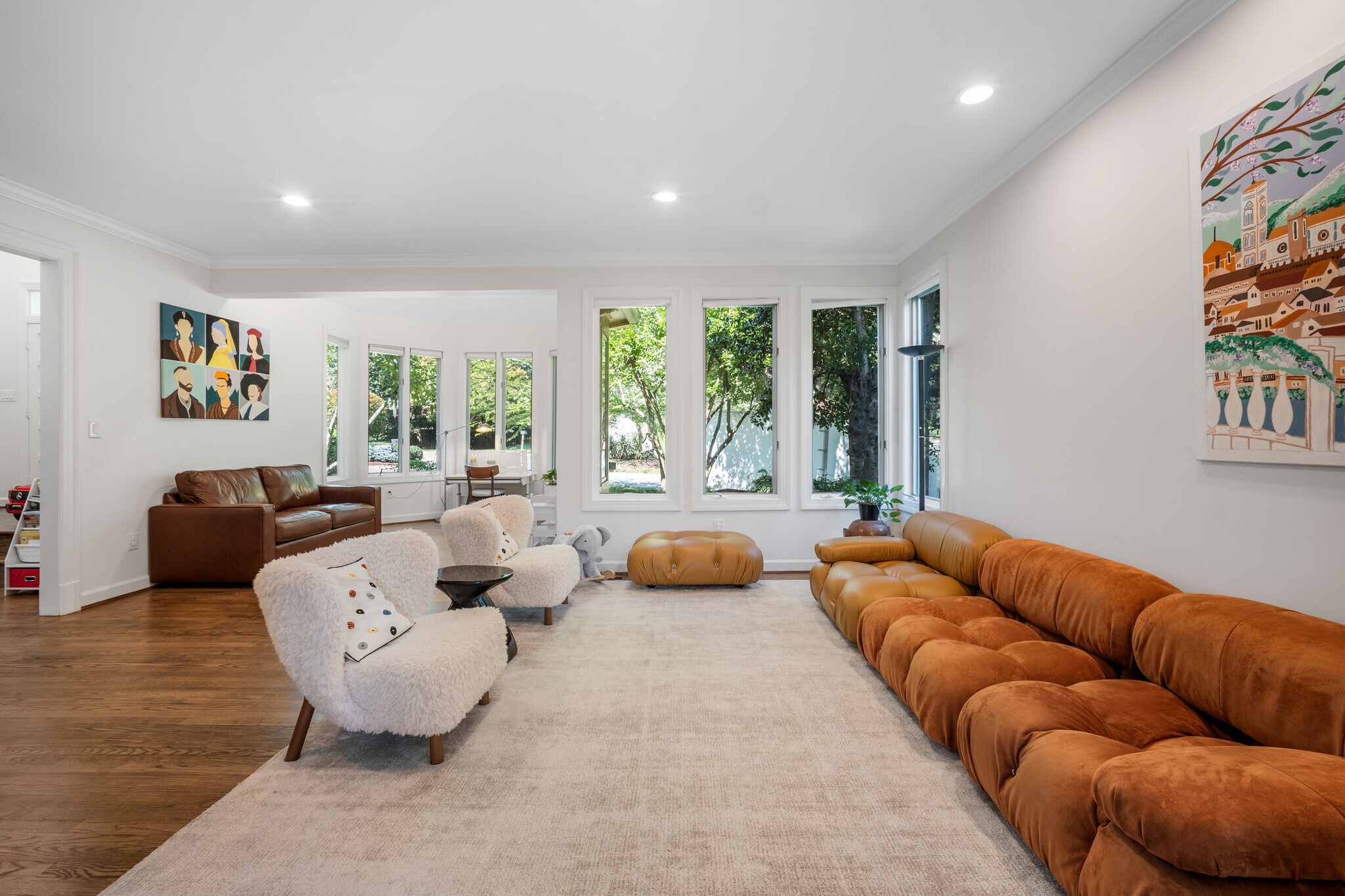 Living Room - 7624 Wheatcroft Ct