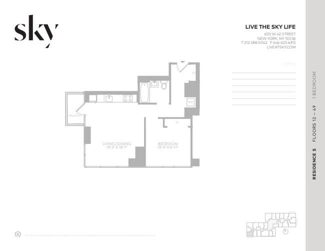 Floorplan - Sky