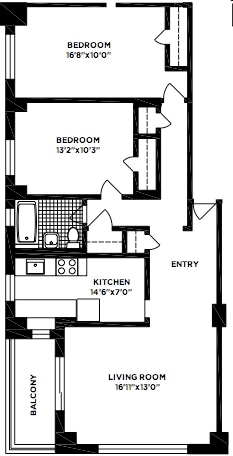 2BR/1BA - 178  Clinton Street