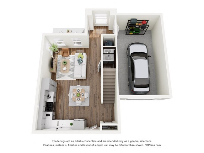Floorplan - West Row Lofts & Townhomes