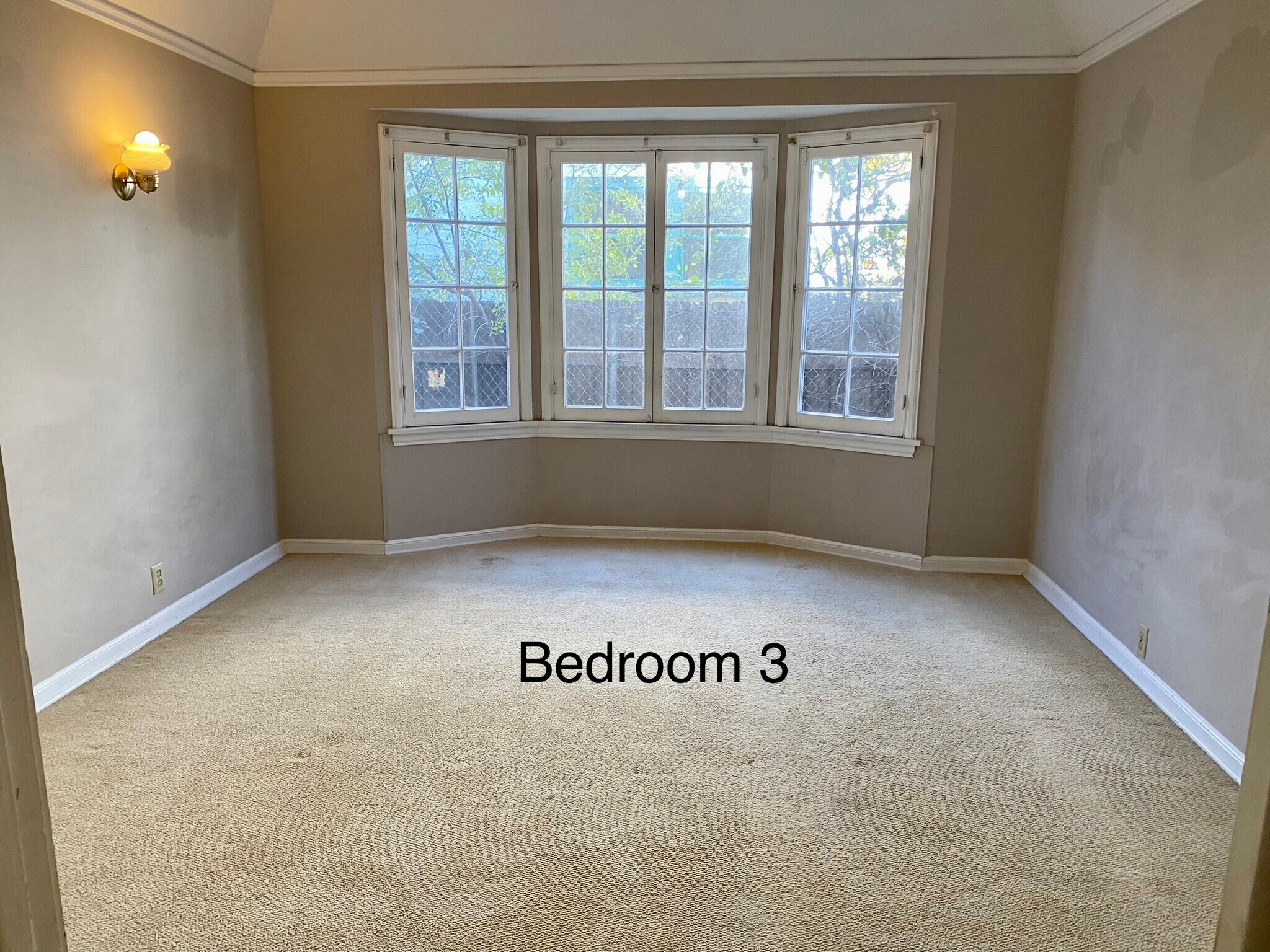 Bedroom with walking closet - 948 N Howard St