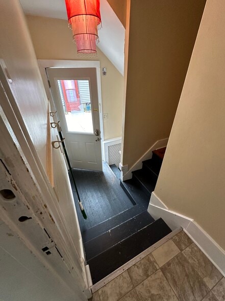 Stairs to lower level - 829 Miller Ave