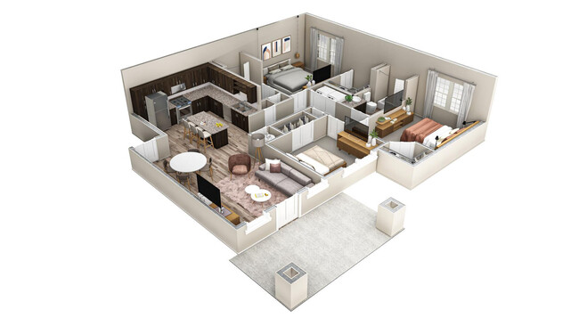 Floorplan - Springs at Five and Main