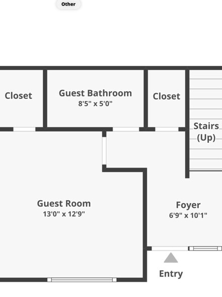 Lower Level Plan - 7800 E Lincoln Dr
