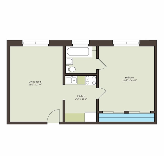 Floorplan - 5300-5308 S. Hyde Park Boulevard