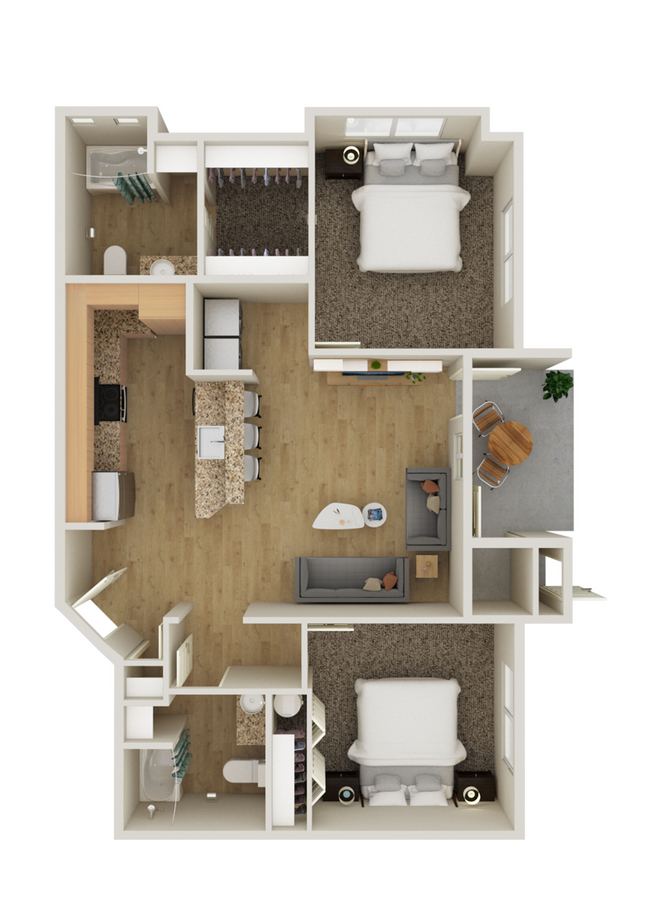 RHR_2x2 Unit E- 1155 SF_Floorplan.jpg - Reserve at Hunters Ridge