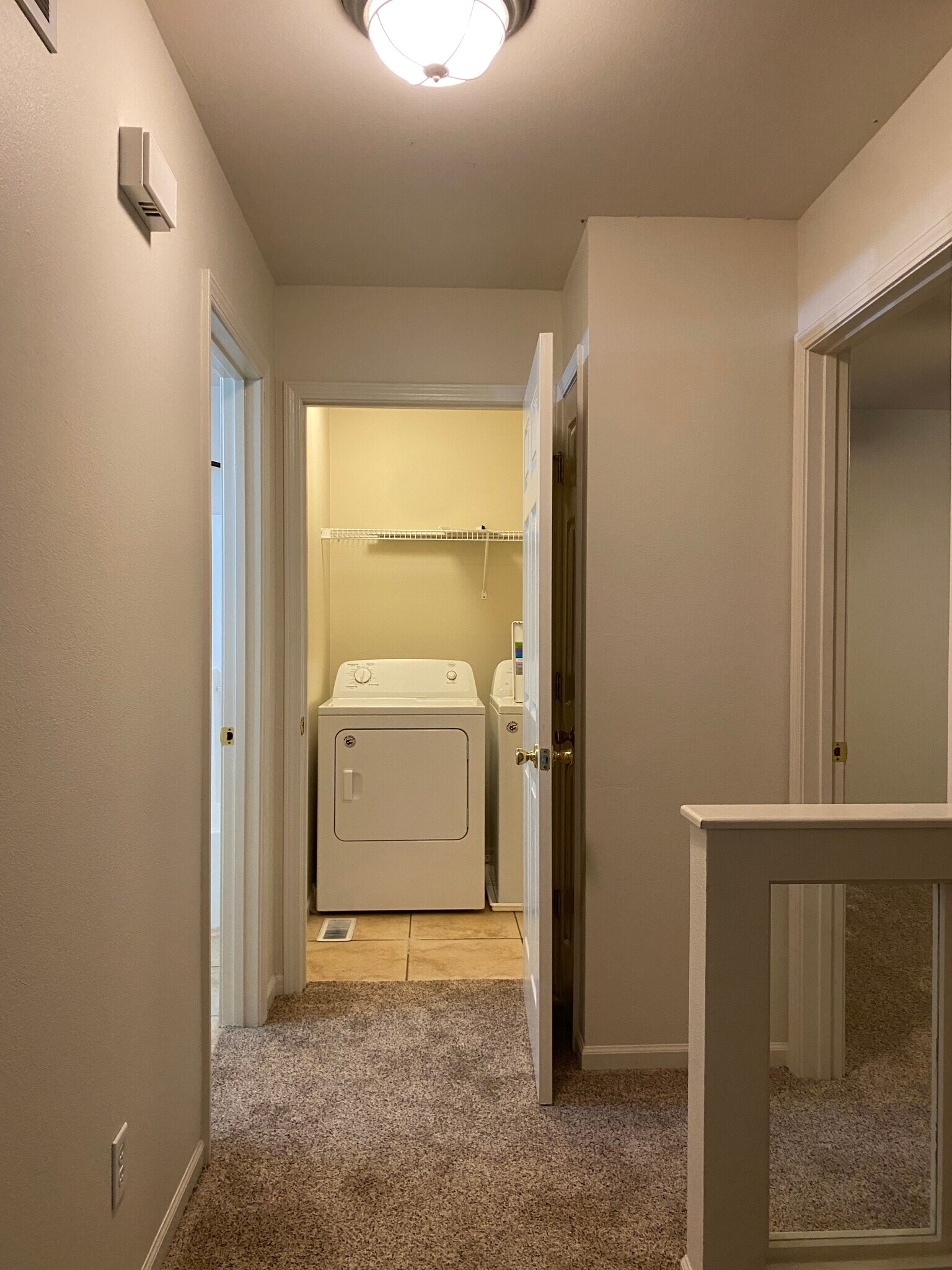 Upstairs Laundry Room Washer and Dryer are not included - 1205 Pinewood Dr