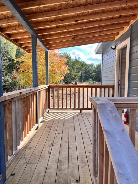 Trees provide privacy, house sits on nearly 5 acres - 1565 Pump Station Rd