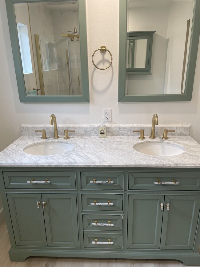 master bath vanity - 618 Alexander Rd