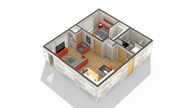 Floorplan - Solhaus Tower