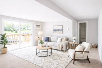 Living Room With Balcony - Staged - PARK MANOR