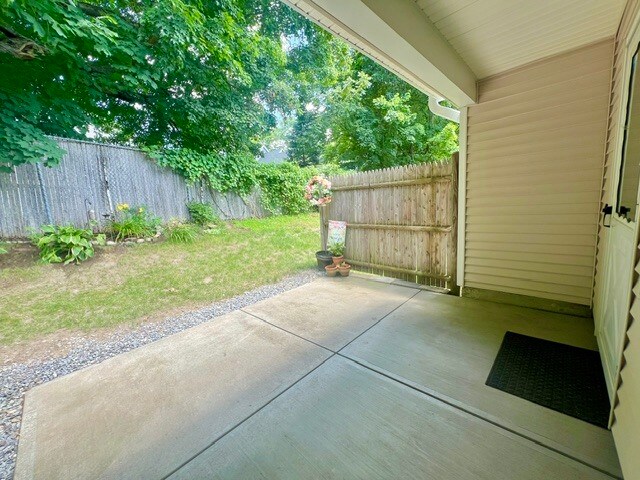 Private Patio/Partially Covered - 103 Main St