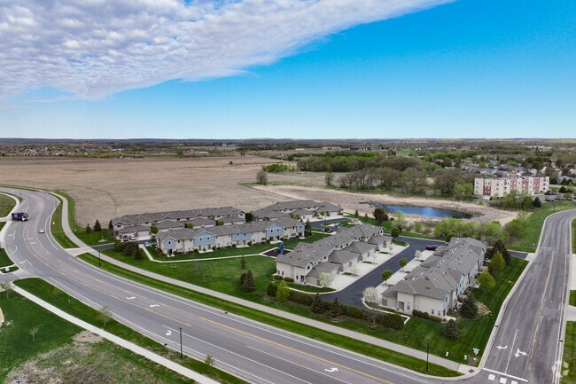 Aerial Photo - Burl Oak Townhomes