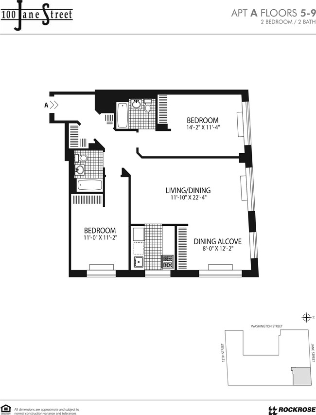 Floorplan - 100 Jane St